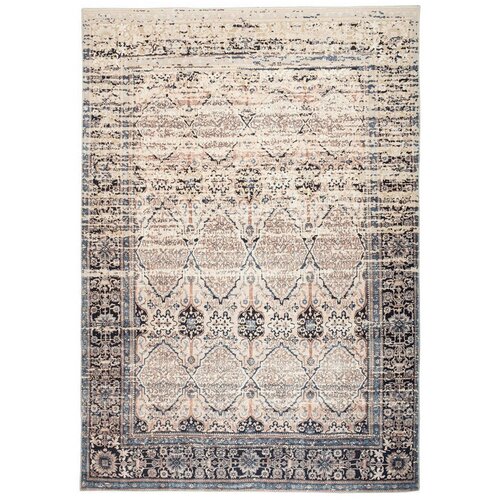 Kayoom RAVNO TKANA PREPROGA Galaxy 1400 Beige / Blau 170/240 cm tkano modra, bež Cene