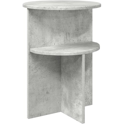  Bocni stol Betonska siva Ø 39,5 x 55 cm Konstruirano drvo Cene