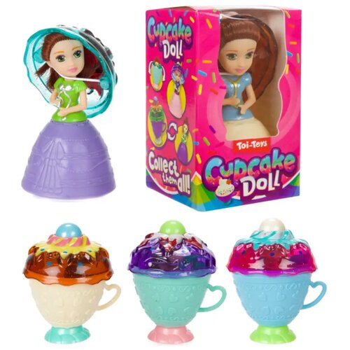 Magic Toys Cupcake iznenađenje lutkica u vi&amp;scaron;e varijanti 1 komad Slike