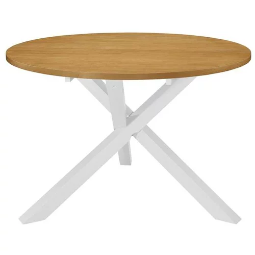  Jedilna miza MDF 120x75 cm bela
