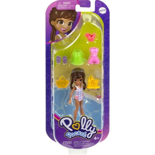 Polly Pocket Mattel - Modna punčka - plaža (HKV86), (21382097) Slike