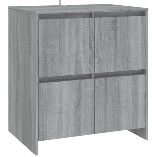 Maison Chic Komoda - Predalnik siva sonoma 70x41x75 cm inženirski les, (21717231) Cene