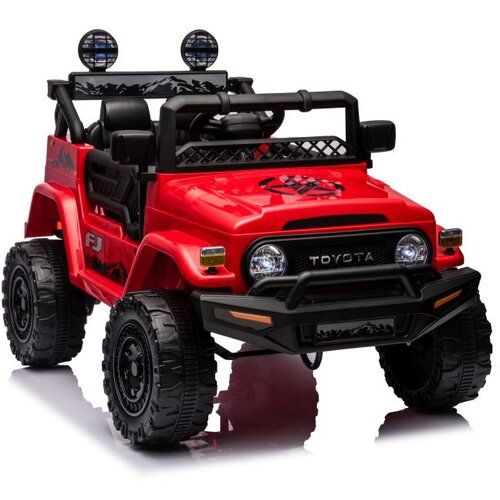  Licencirani auto na akumulator Toyota FJ White 4x4 - crveni Slike