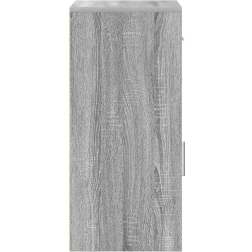  Kreveta s ladicama Siva Sonoma 38 x 34 x 75 cm Slike