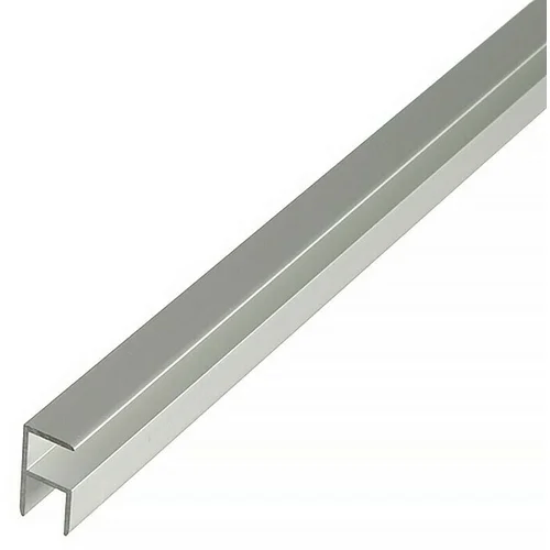 KANTOFLEX Rubni profil (D x Š x V: 1.000 x 12,9 x 24 mm, Debljina: 1,5 mm, Aluminij, Srebrne boje)