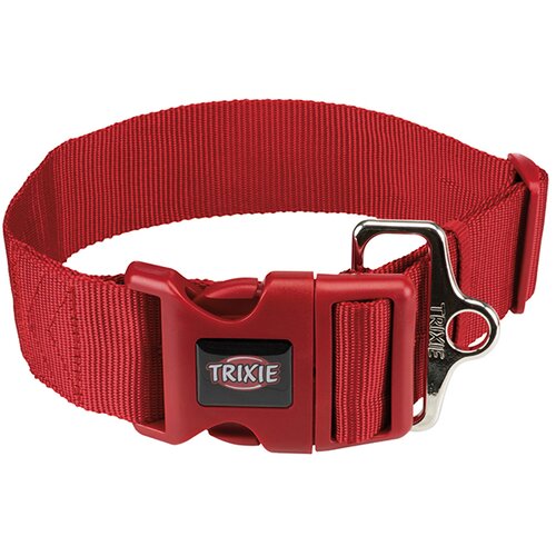 Trixie Ovratnica Premium M-L 40-60 cm/50mm rdeča Cene