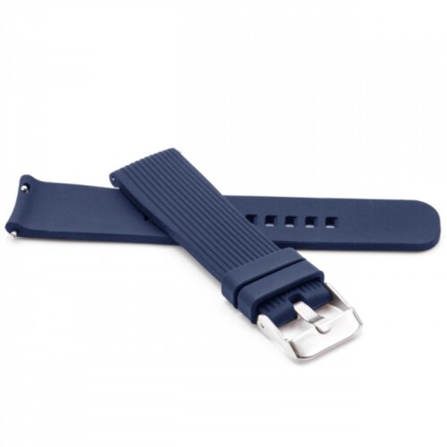  narukvica straight strap za smart watch 20mm tamno plava Cene