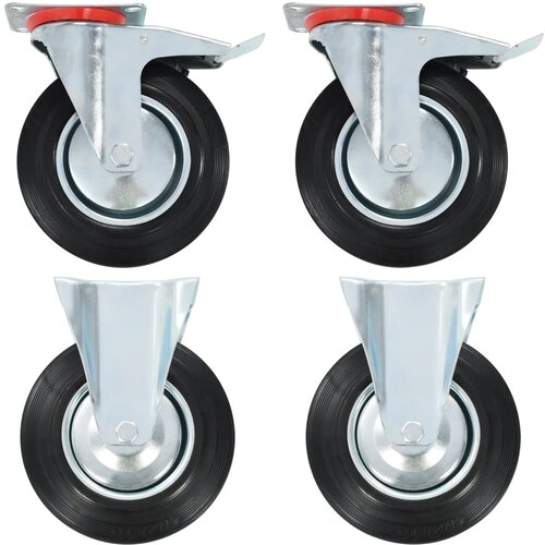 VidaXL kolesa 4 kosi 200 mm Slike
