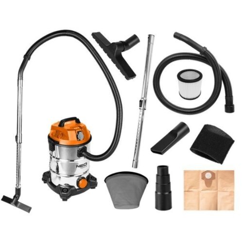 Neo Tools industrijski sesalec 30l, 1400W, inox 04-738, 264178 Cene