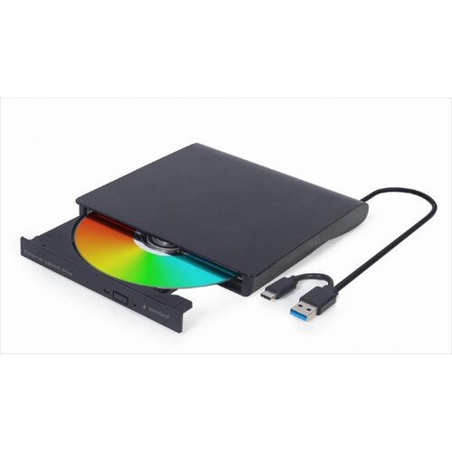 Gembird DVD-USB-031 eksterni DVD pisač, Crni Cene