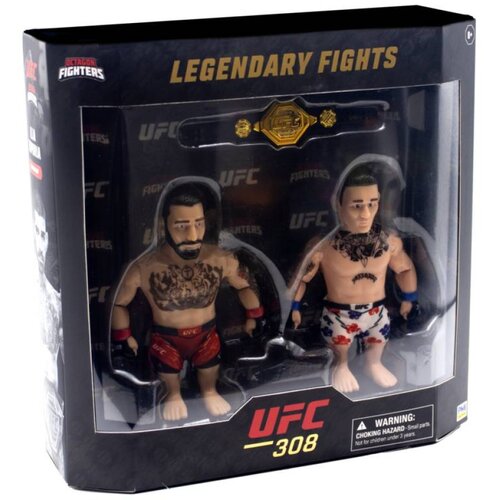 PMI Ltd Mini Figure - UFC Octagon Fighters S1 - Collectible Fights - Topuria Vs Holloway Slike