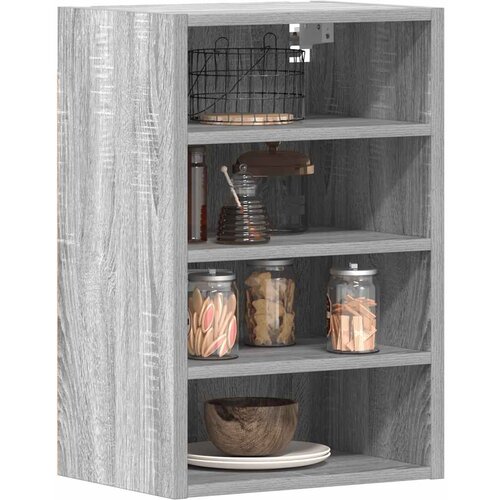 vidaXL viseča omara Grey Sonoma 40x29,5x60 cm iz umetnega lesa Cene