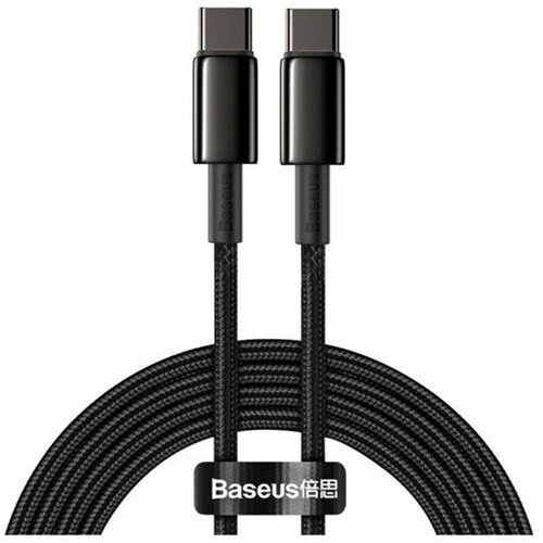 Baseus USB kabel C-C 2m 100W 20V5A Tungsten črn pleten CATWJ-A01 Cene