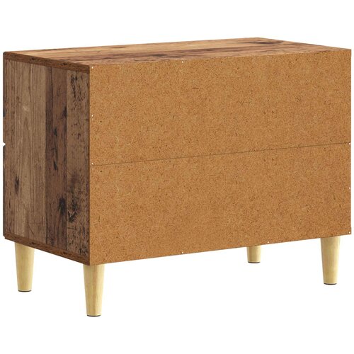  Noćni ormarić Staro drvo 62 x 34,5 x 48 cm Konstruirano drvo Slike
