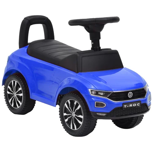  Otroški poganjalec avto Volkswagen T-Roc moder - Poganjalec, (21427566)