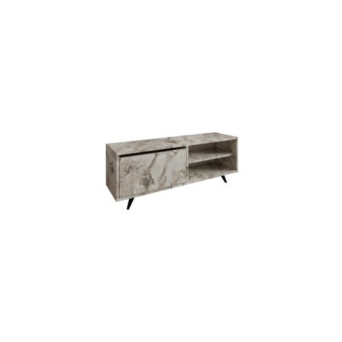 Hanah home TV komoda Maku-Ephesus mramor, 120 cm, siva Slike