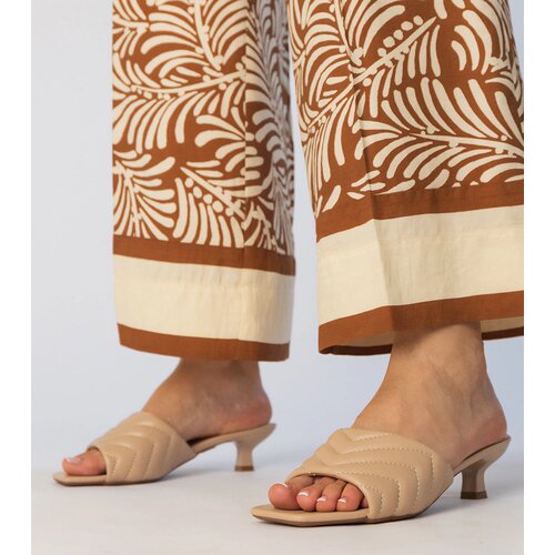 Gemre Light beige low heel mules Launay Slike