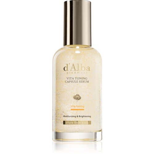d'Alba Vita Toning Capsule Serum posvetlitveni serum za obraz proti pigmentnim madežem 100 ml Cene