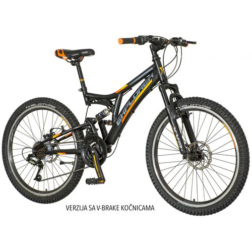 Explorer TAN241AM 24"/15" thunder am.crno sivo naran 2020 EUR1 - muški bicikl Cene