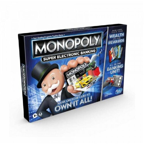 Hasbro Monopoly super electronic banking ( E8978 ) E8978 Cene
