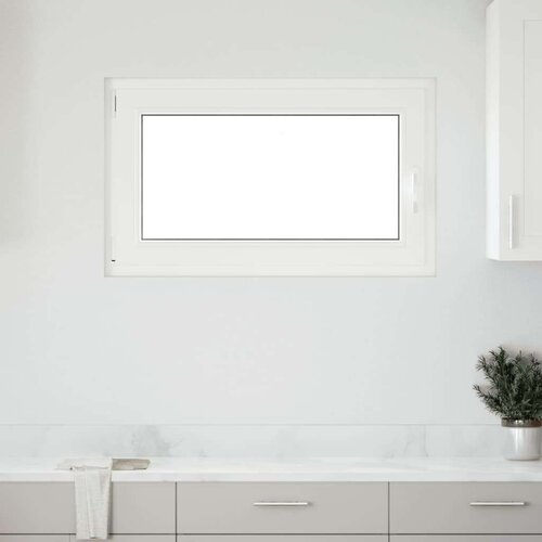 vidaXL Podrumski prozor "RISOR" 100x50 cm Okretno-nagibni DIN lijevi bijeli Cijene