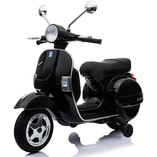  Licencirani Vespa skuter crni - motor na akumulator Slike