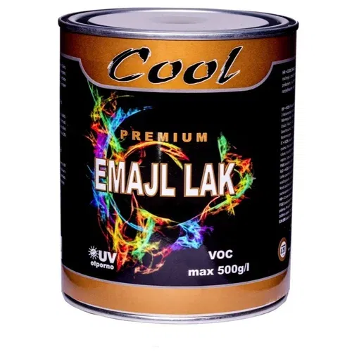 Cool premaz emajl premium rdeča 0,75 l