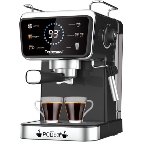 Techwood TCA-1386EXN espresso aparat Slike