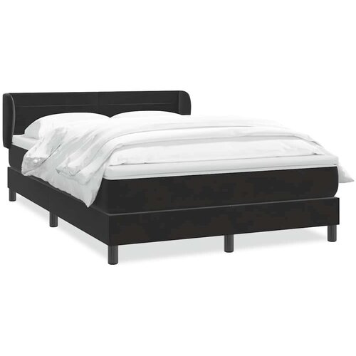 Box spring krevet s madracem crni 160x210 cm bar&amp;scaron;unasti Slike