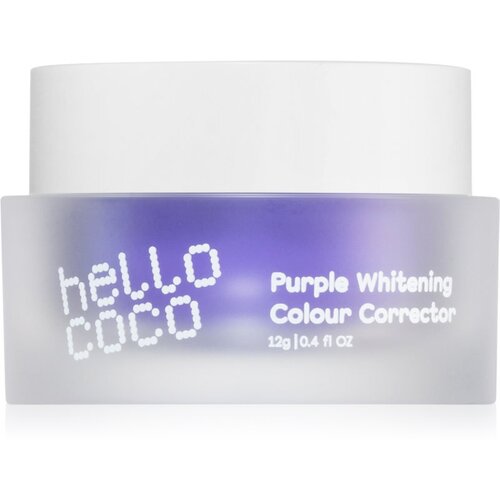 Hello Coco Purple Whitening Colour Corrector prašek za beljenje in odstranjevanje madežev 12 g Cene