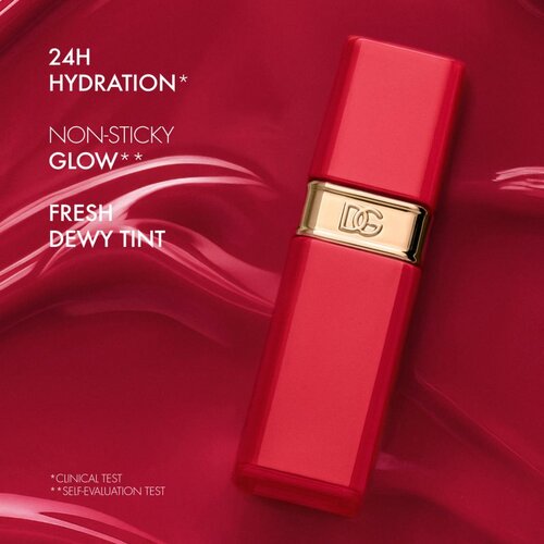 Dolce &amp;amp; Gabbana Rose Dew Lip Bite dolgoobstojna tekoča &amp;scaron;minka z vlažilnim učinkom odtenek 05 Dreamy Rosewood - Milk Tea 6 ml Slike