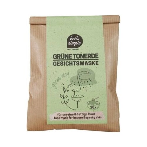hello simple Zero Waste maska ​​za lice sa zelenom glinom Cijene