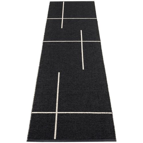 Pappelina Crna unutarnja i vanjska staza 70x270 cm Fred Black &amp;ndash; Slike