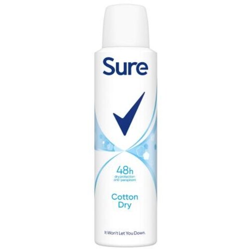 Sure ženski dezodorans cotton dry 150 ml Cene