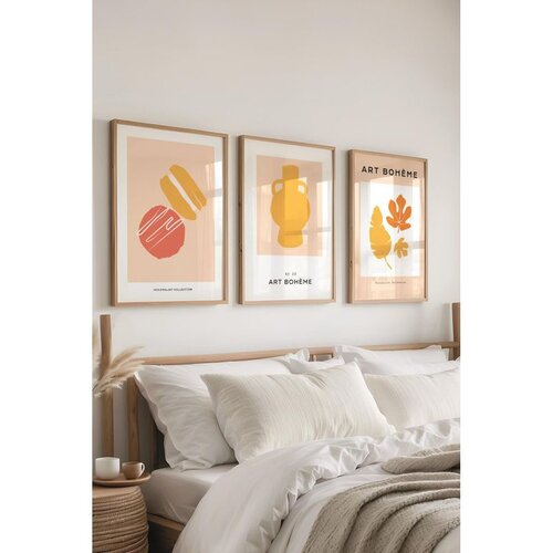 WALLXPERT Č-300457 - 3040 set dekorativnih slika u vi&scaron;e boja (3 komada) Cene