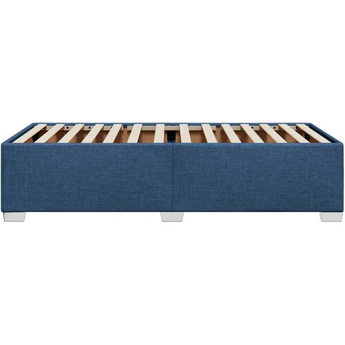 Okvir za krevet bez madraca plava 80x200cm od tkanine Slike