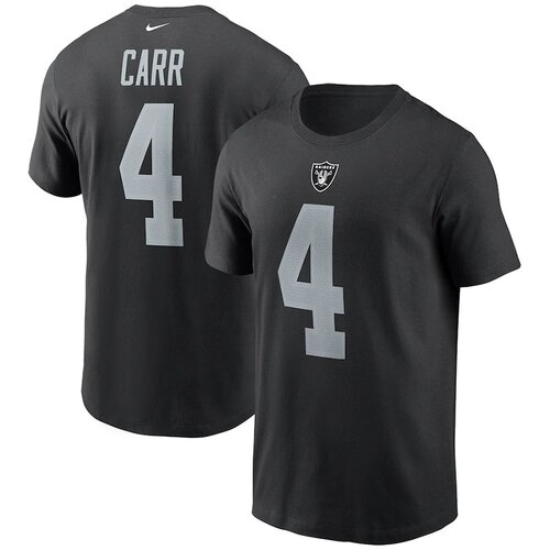 Nike Derek Carr 4 Las Vegas Raiders Player majica Slike