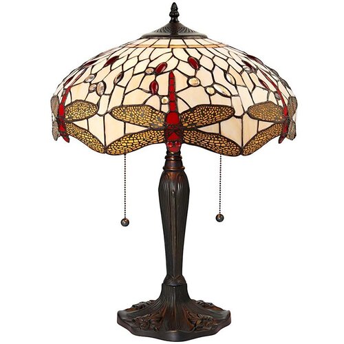  Endon 64085 - Stona lampa Tiffany DRAGONFLY 2xE27/60W/230V prečnik 41 cm Cene