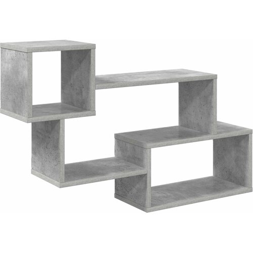  Lebdeća polica Zidna montaža Betonska siva 87 x 20 x 55 cm - Betonska siva Cene
