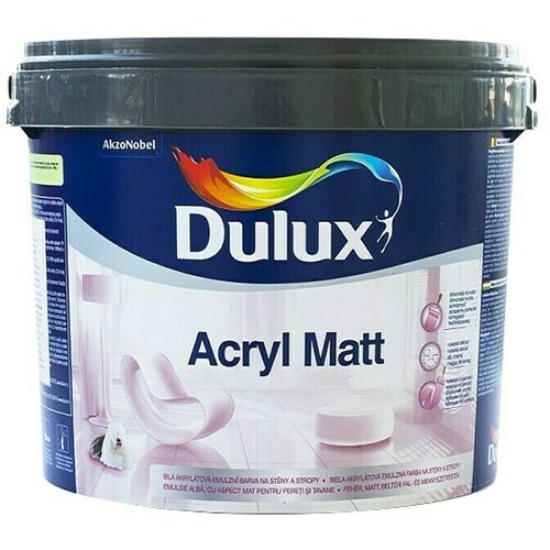 DULUX Unutarnja disperzijska boja (Bijele boje, 10 l) Slike