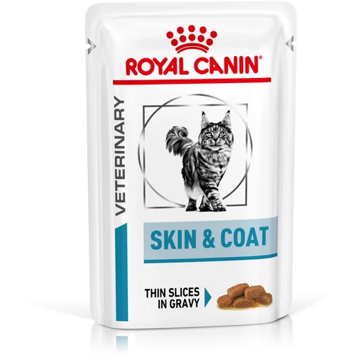 Royal Canin Veterinary Feline Skin & Coat - 24 x 85 g