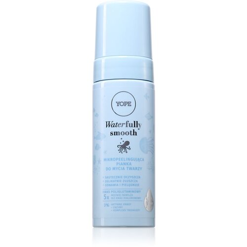 Yope Waterfully Smooth Foam eksfoliacijska čistilna pena za obraz 150 ml Cene