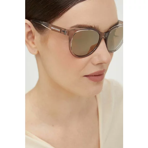 Armani_Exchange Sunčane naočale za žene, boja: bež, 0AX4144SU