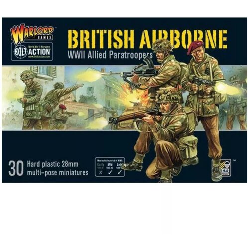 Warlord Games British Airborne WWII Allied Paratroopers (plastic) Cene