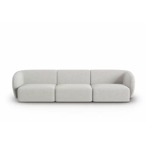 Micadoni Home Svijetlo siva sofa 259 cm Shane –