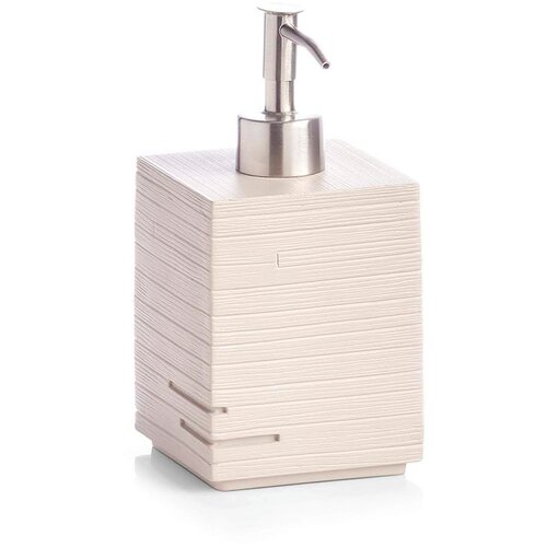 ZELLER Dispenzer za sapun Slate, bež, 8 x 8 x 16 cm Slike