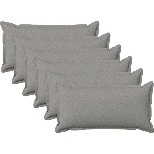  Presvlaka za jastuk 6 pcs HOUTEN Oblačnosiva 40 x 80 cm Cene
