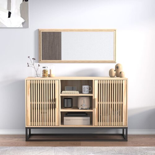 VidaXL Komoda 105x30x65 cm inženirski les Slike