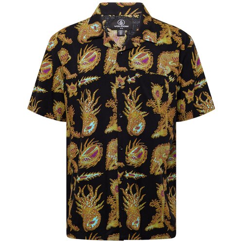 Volcom Srajca &amp;#039;TETSUNORI&amp;#039; rumena / temno liila / črna / bela Slike