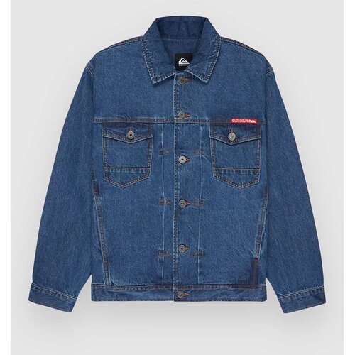 Quiksilver All Ride Džins jakna medium blue Cene